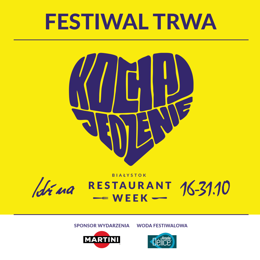 Restaurant Week - Festiwal Trwa | Grafika festiwalowa